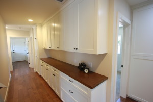 custom cabinets in long hallway amazing storage