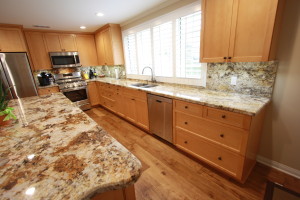 maple shaker custom cabinets