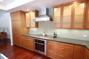 custom alder cabinets