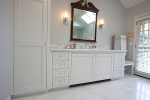 flush fit custom vanity