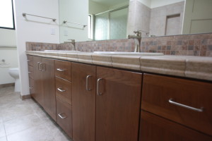 modern cherry cabinets