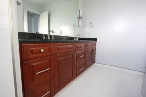 custom cherry cabinets